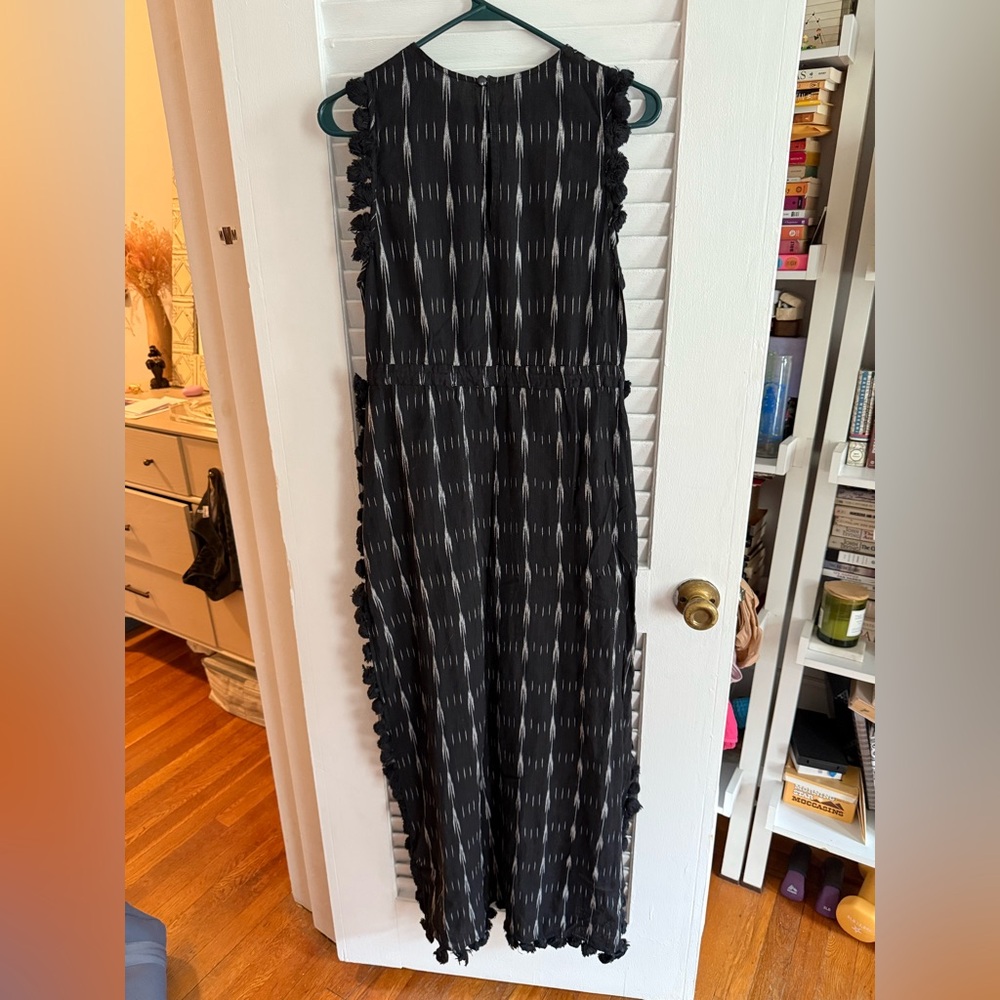 Black and White Patterned Dress, can be beach coverup